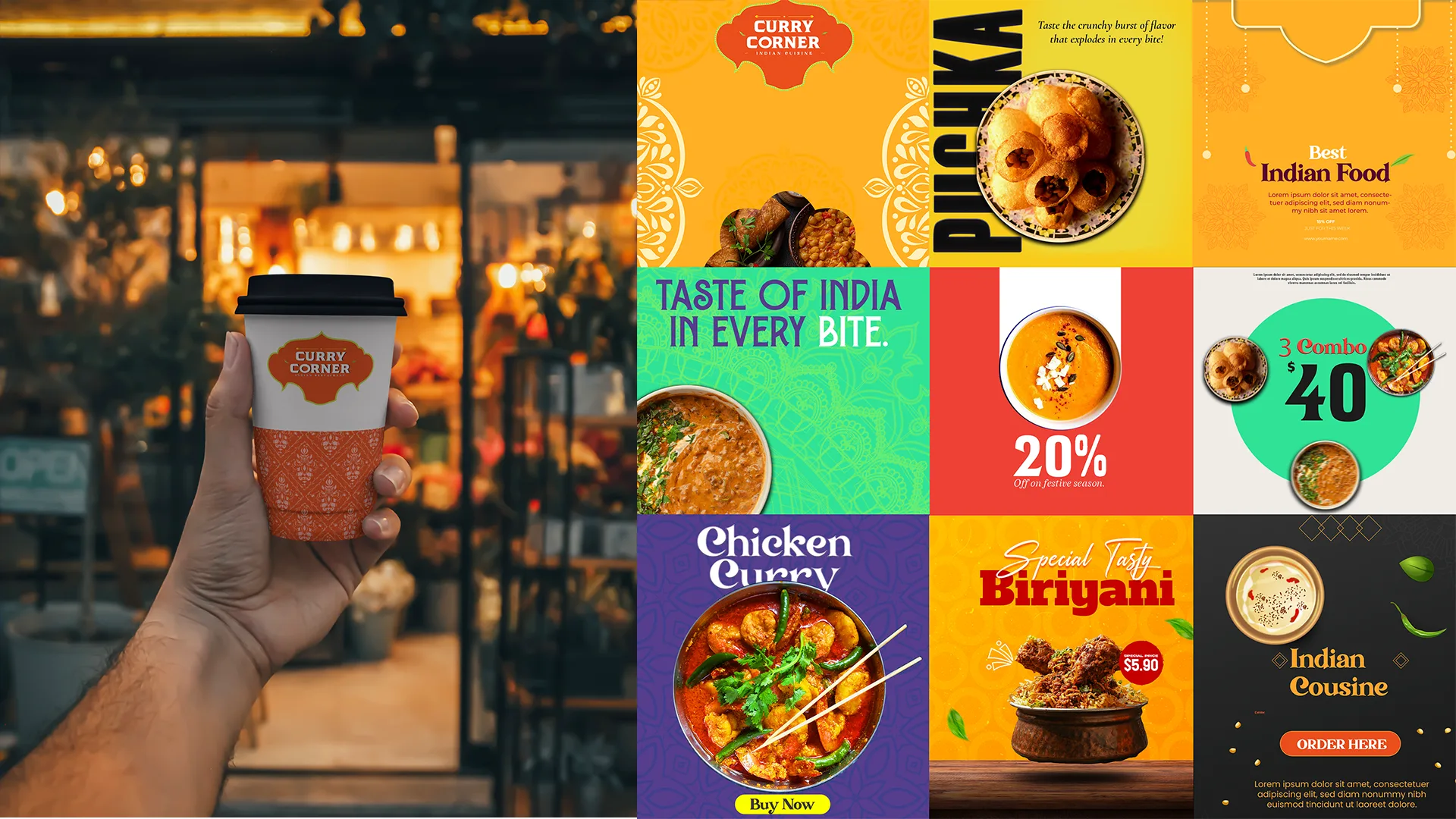 CurryCorner plate 10
